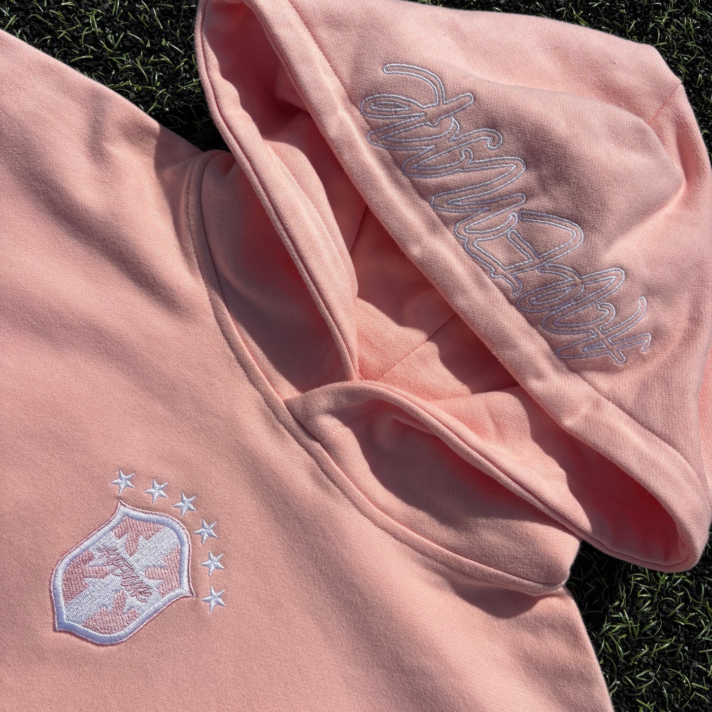 Brazilian pink hoodie