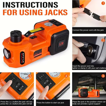 🚗Electric Car Jack Kit